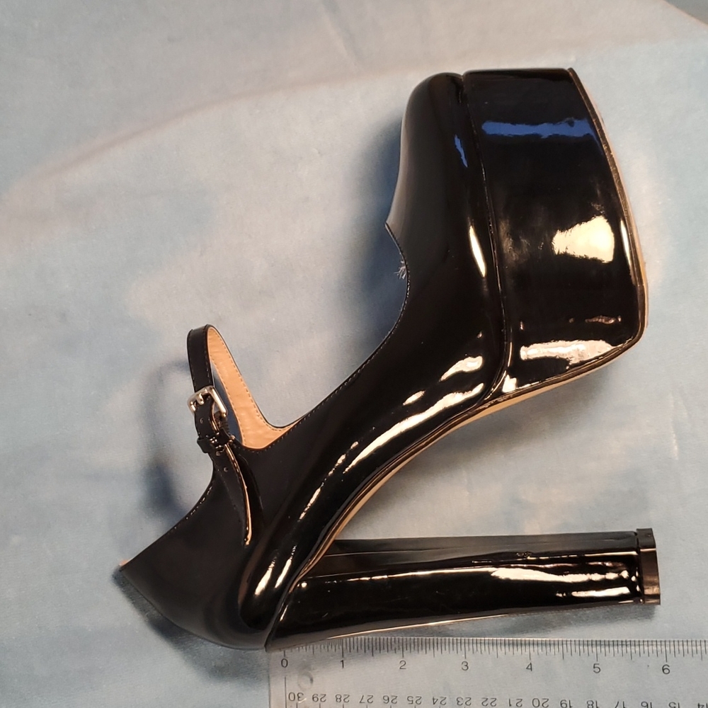 ONLYMAKER POINTED TOE MARY JANE PLATFORMS